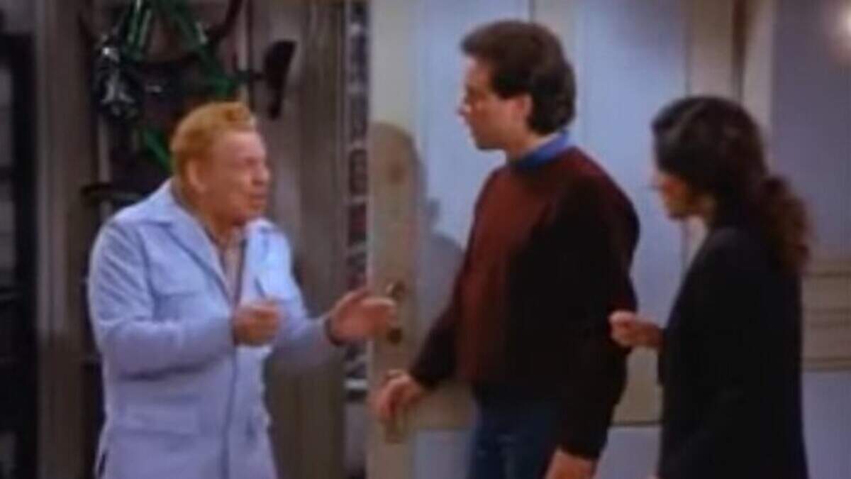 Frank Costanza doesn’t like anyone stealing his move.
