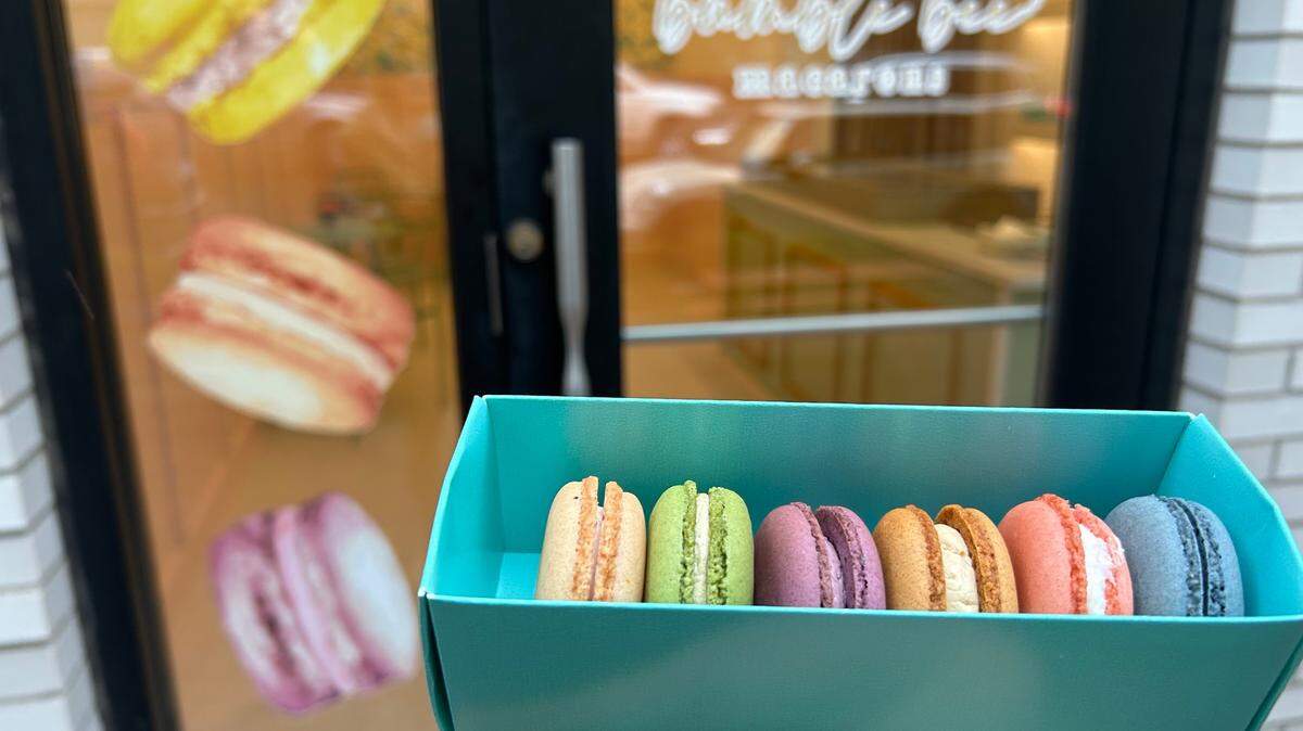 Bumble Bee Macarons sells 15 flavors of the pastry from its 11527 Ash St. storefront.