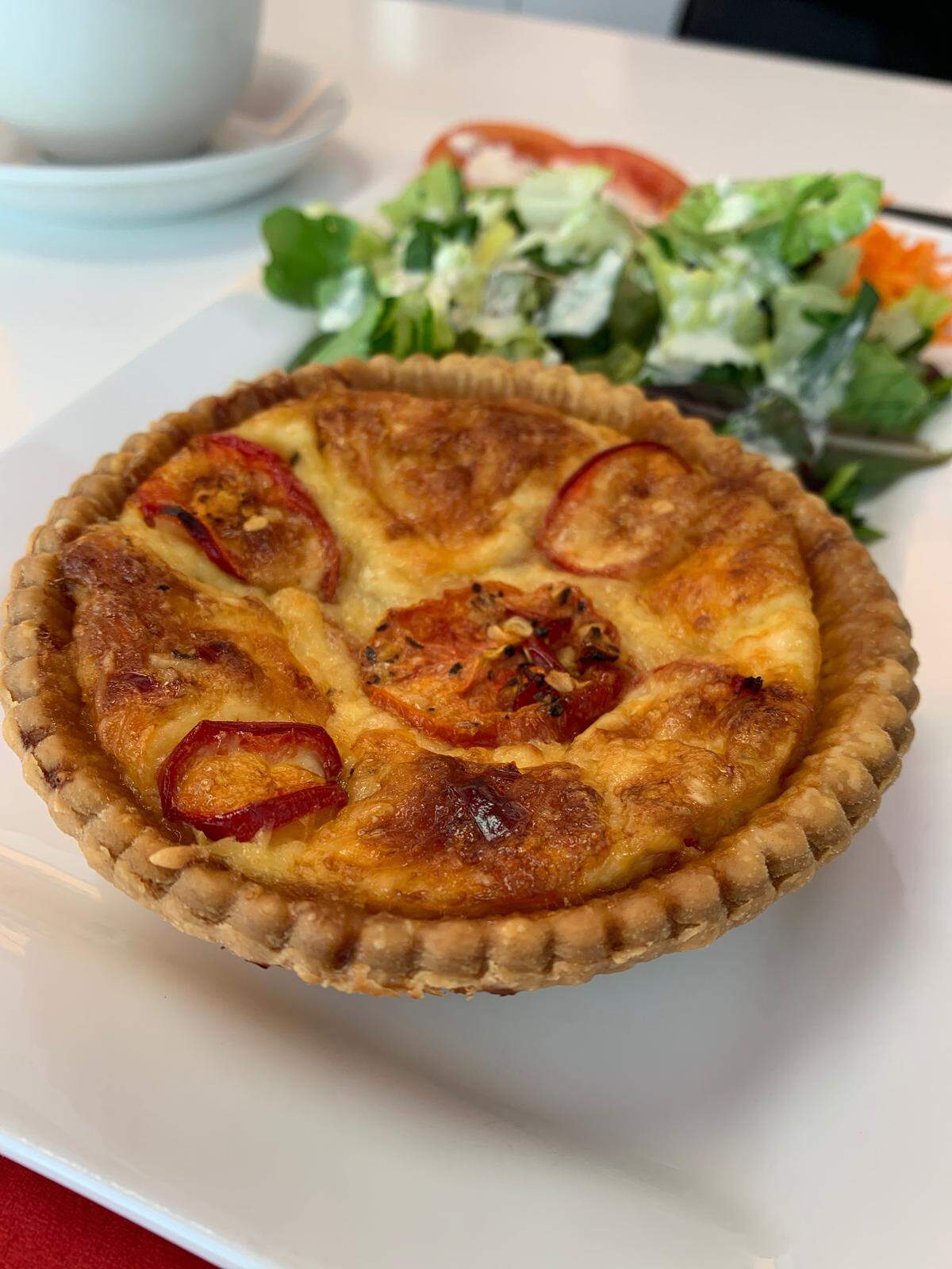Andre’s is offering whole quiches , as well as family-style entrees and salads,