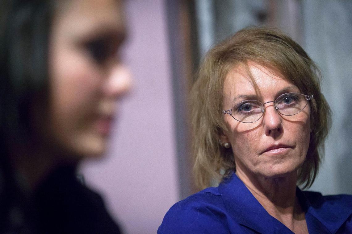 Four months after her daughter, Daisy Coleman, died by suicide, Melinda Coleman, seen in this 2013 file photo, took her own life on Sunday. In 2012, Daisy Coleman said she was sexually assaulted at age 14 by a fellow high school student in Maryville, Missouri. The family has struggled with the fallout ever since.