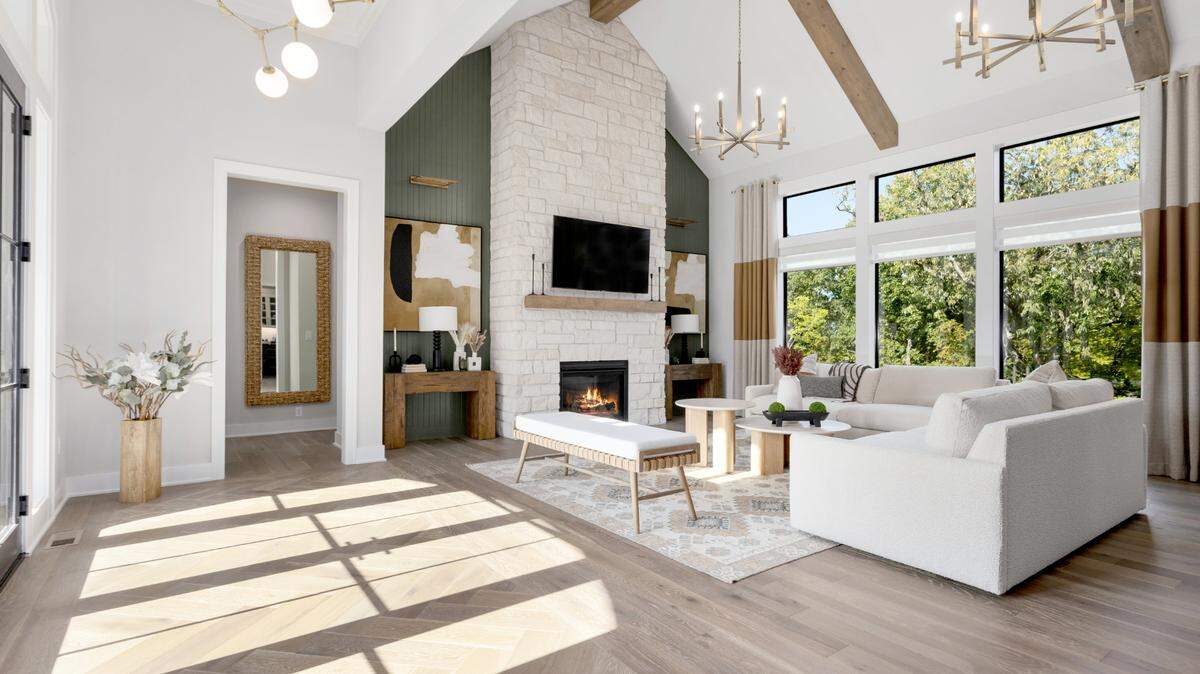 Starr Homes was awarded the Gold Winner of the Pick of the Parade as well as the First Place in the Distinctive Plan and Design category. This beautiful furnished model is now available for purchase with a listing price of $1,795,000.