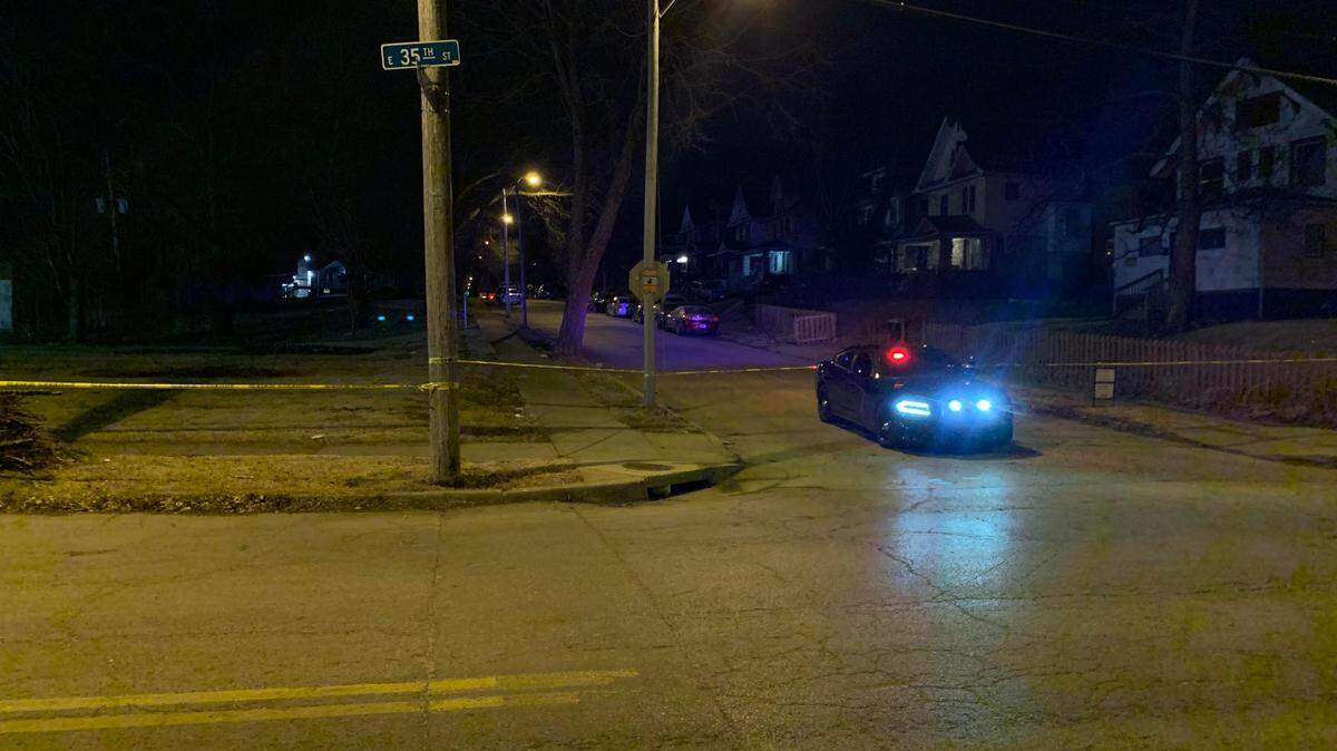 A man was shot and wounded by Kansas City police Tuesday morning after he allegedly threatened officers with a handgun near the intersection of East 36th Street and Wabash Avenue.