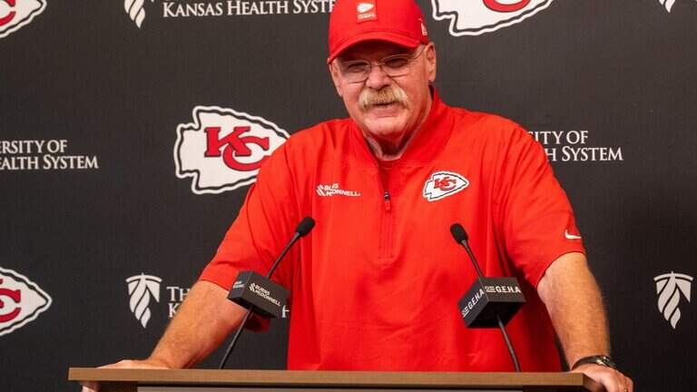 KC tailor shares pic of Andy Reid’s tuxedo for Taylor Swift, Travis Kelce wedding