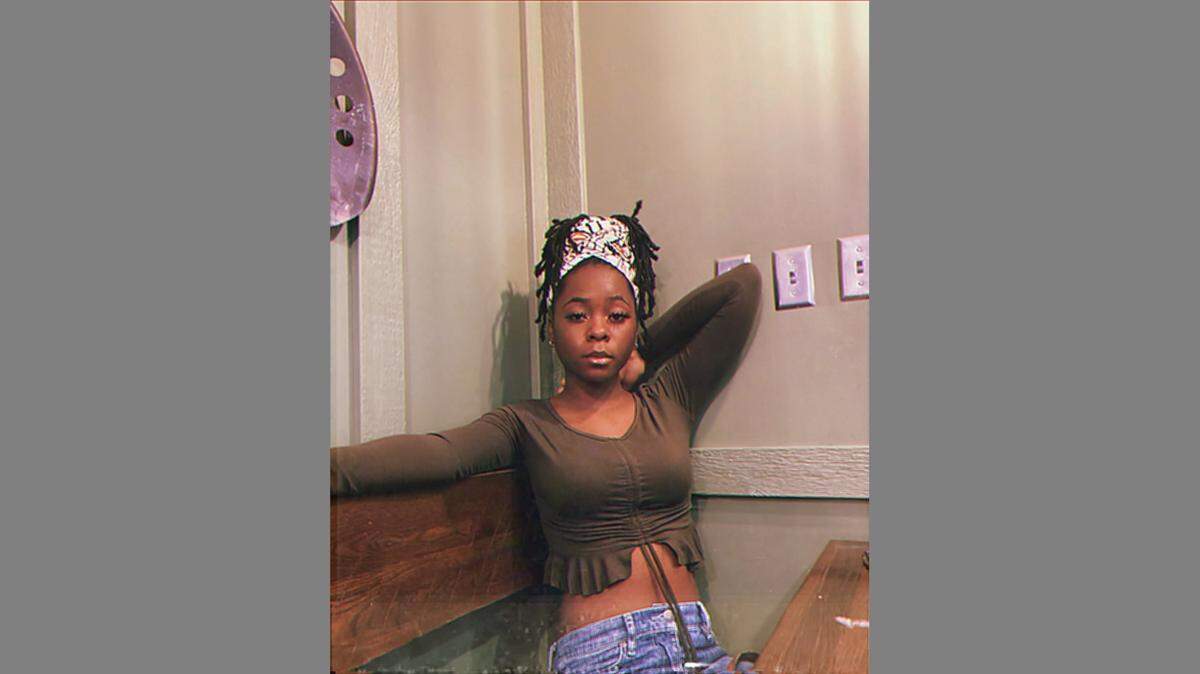 Lincoln Prep junior Sanaa Best, 16, is inspired after hearing Amanda Gorman’s inauguration poem.