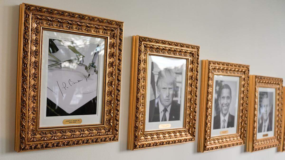 His administration at least took the time this week to replace the picture of Joe Biden in a gallery of former presidents with a gag picture of an autopen. 