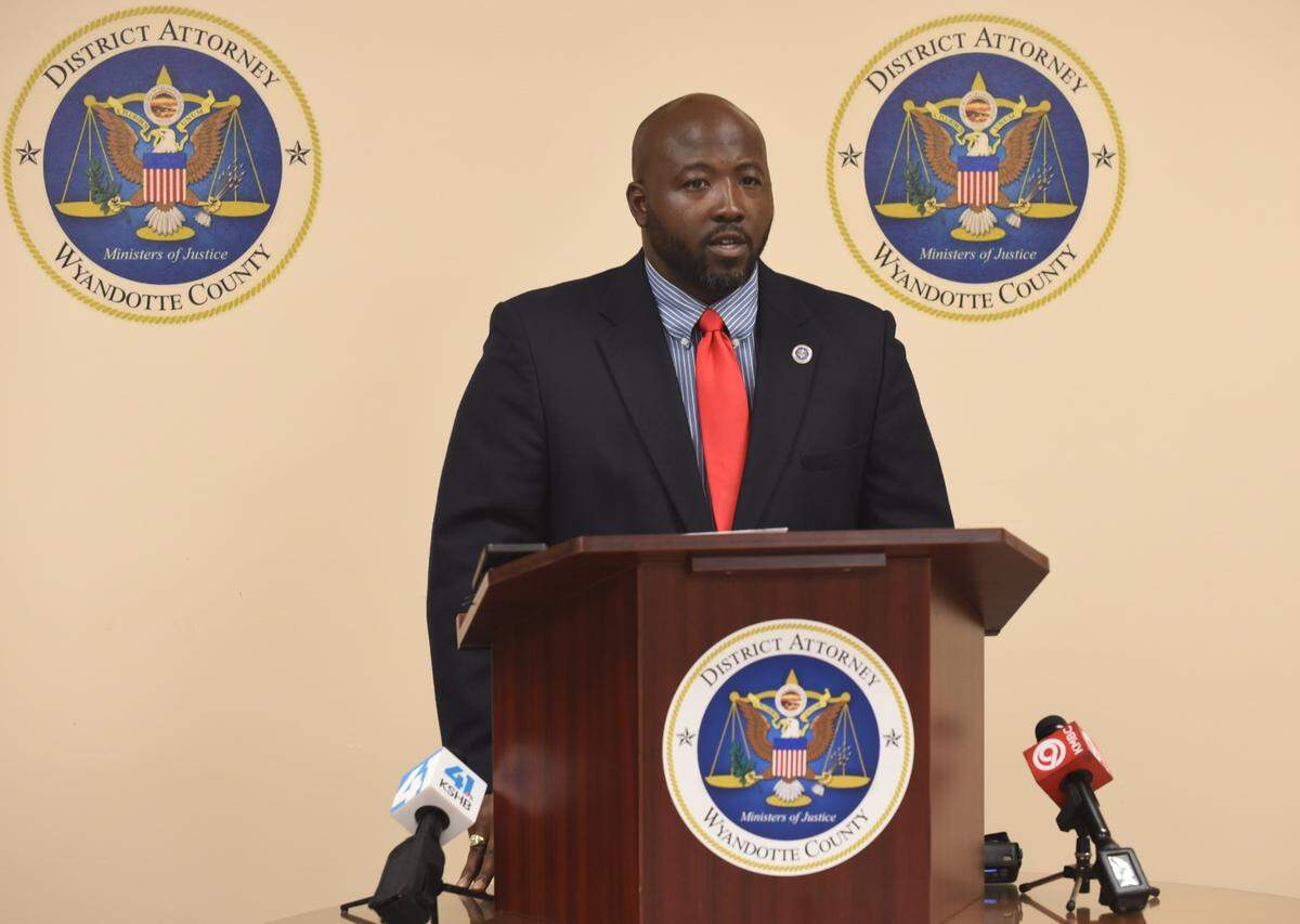 Wyandotte County District Attorney Mark Dupree announced a second-degree murder charge Thursday for a 39-year-old worker at a Kansas City, Kansas, auto parts store accused of killing a 23-year-old suspected by employees of shoplifting. 