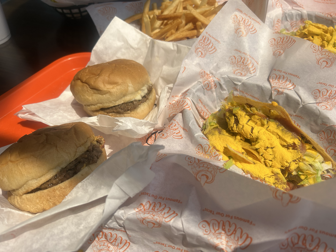 The deep-fried tacos are In-A-Tub’s most popular menu item. 