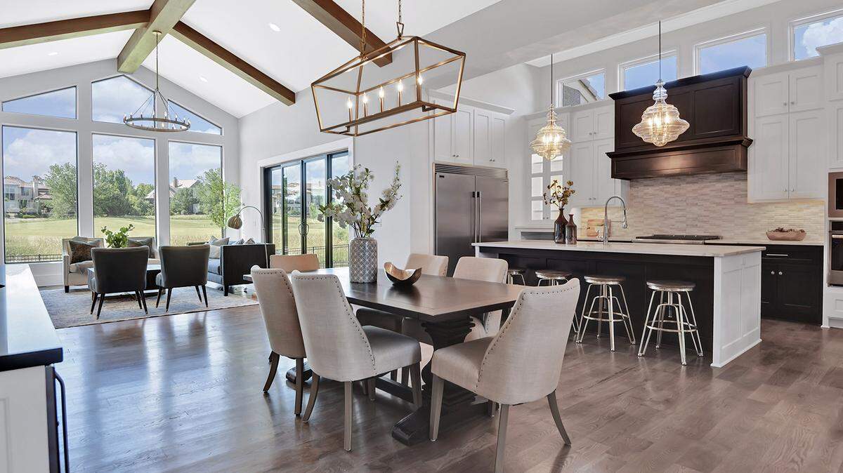 Maintenance provided villas such as Tour #242 by Lambie Custom Homes give homeowners the option of worry-free living. The Parade of Homes runs daily through Oct. 13. 