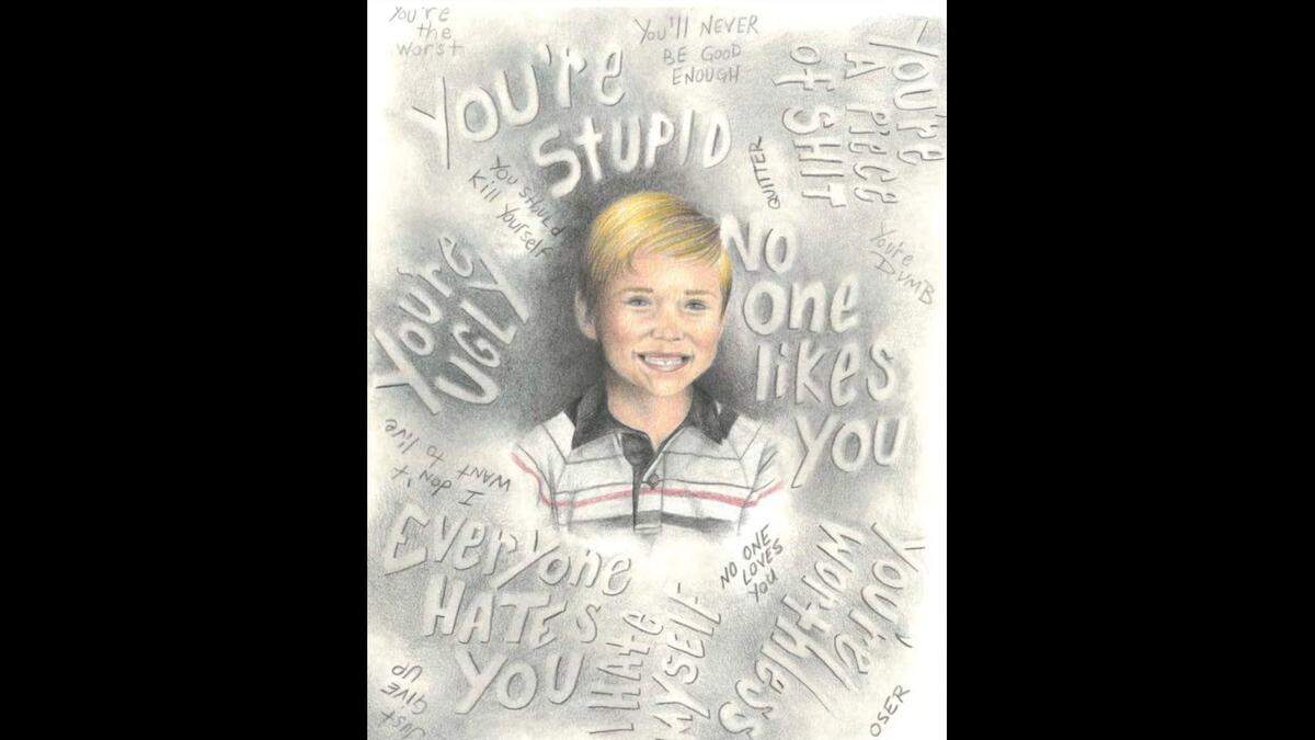 Michael Tisius drew a self-portrait of how he felt as a child. The image was included in his clemency application to Gov. Mike Parson.