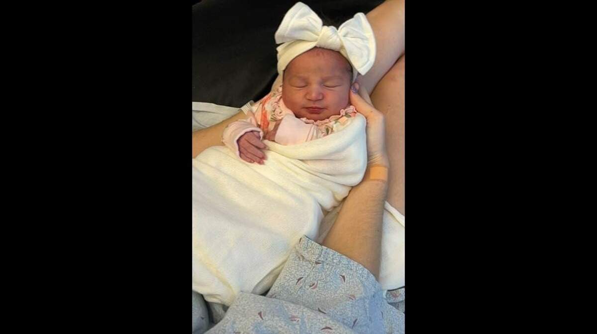 Jaymeson, one of the first babies born in the Kansas City area in the new year, arrived at 2:12 a.m. on Jan. 1, 2022, at Centerpoint Medical Center.