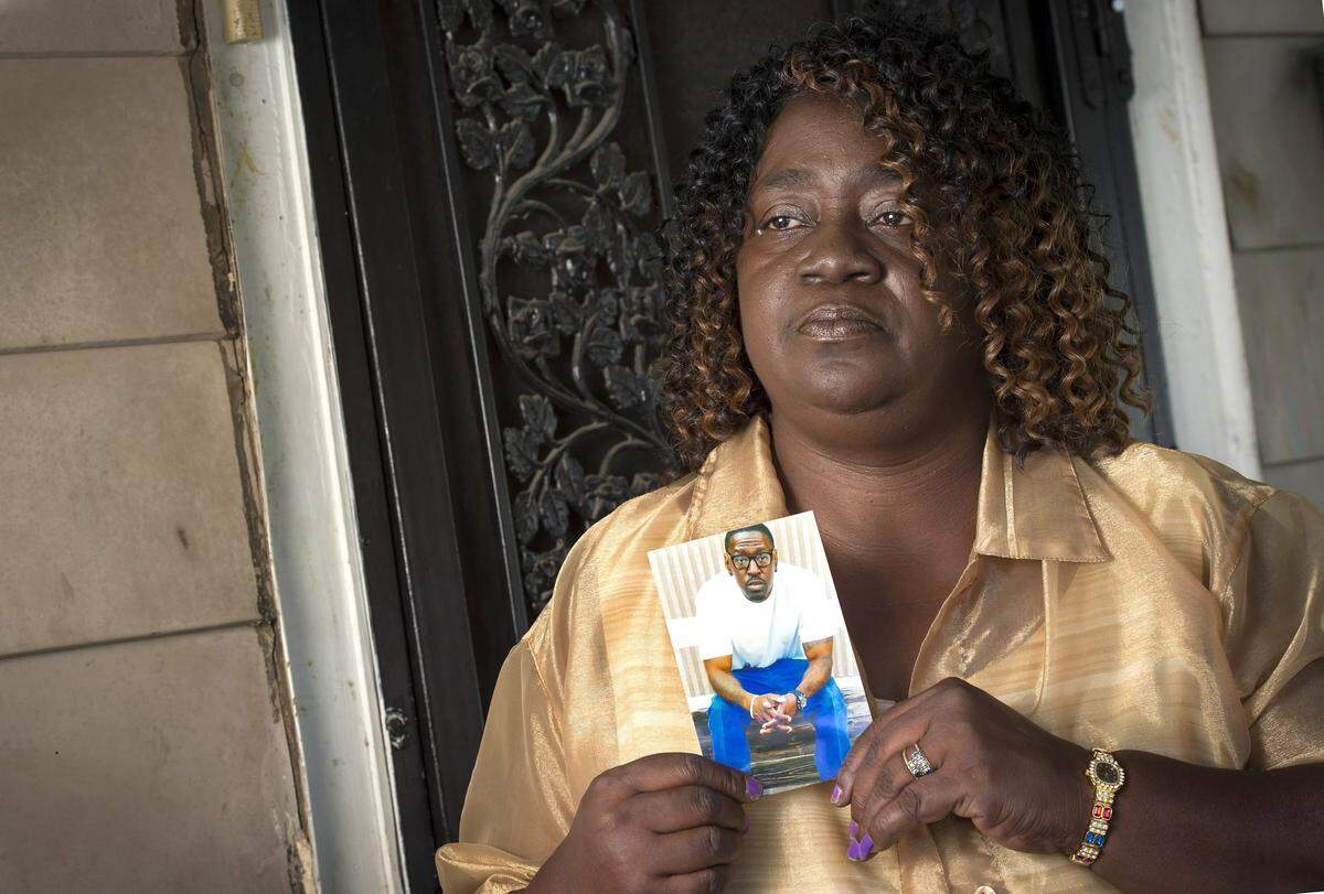 “It’s been so hard,” said Rose McIntyre, 62, of Kansas City, Kan., as she displayed a photo of her son, Lamonte McIntyre, 40, taken recently at Lansing Correctional Facility in Lansing, Kan., where he is incarcerated. “For years we had nothing, now we have hope,” said McIntyre who hopes her son will be exonerated for two murders she knows he did not commit. Lamonte McIntyre, who was 18 at the time of the trial, was convicted for a double homicide in 1994 of two men in Kansas City, Kan. A new motion and evidence calls for his exoneration.