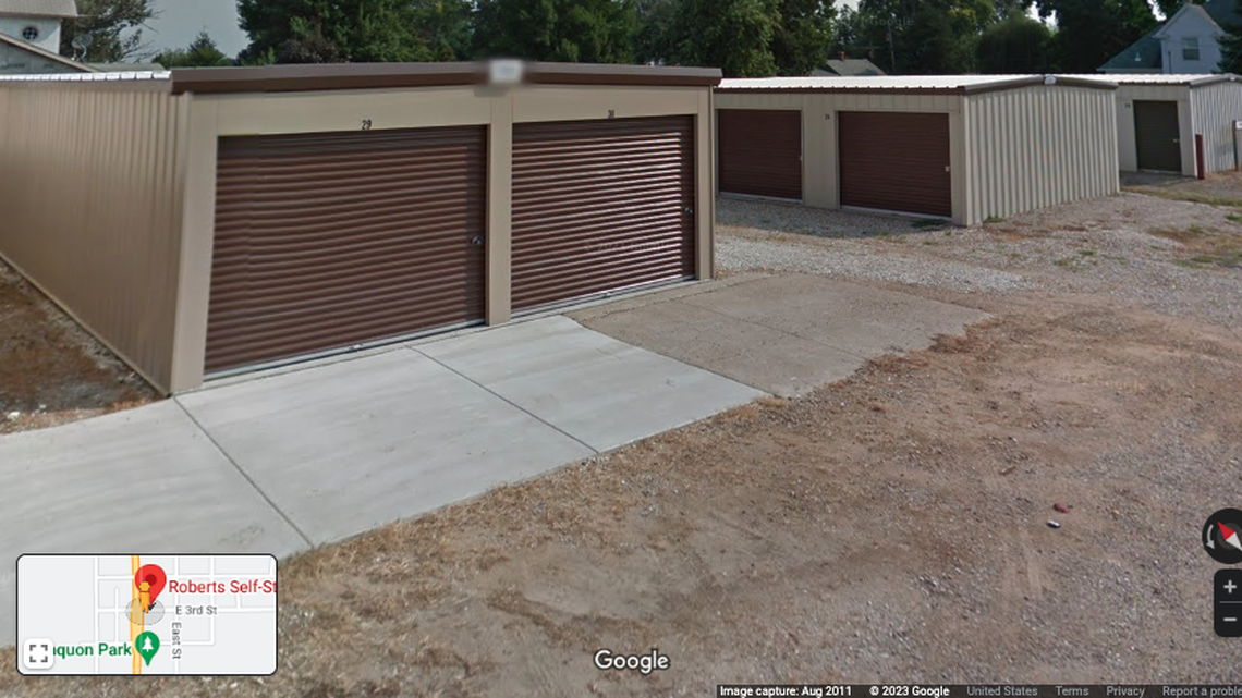 The remains of a former police chief were found inside a storage facility, Illinois cops say.