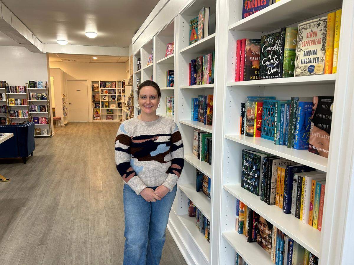 Erin Olivia owns The Pretty Posy, a book and gift shop in downtown Overland Park.
