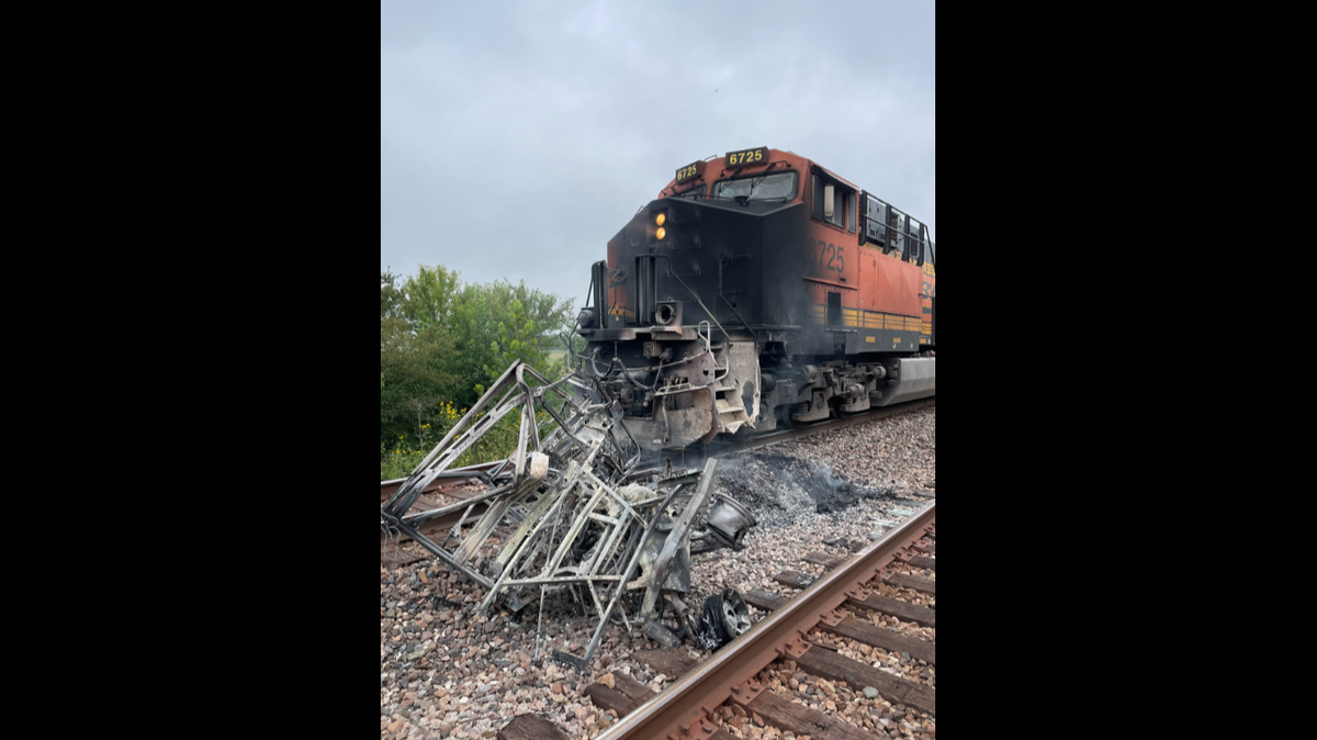 Railroad schedules may be delayed after a BNSF train hit an ATV early Monday near Mendon, Missouri.