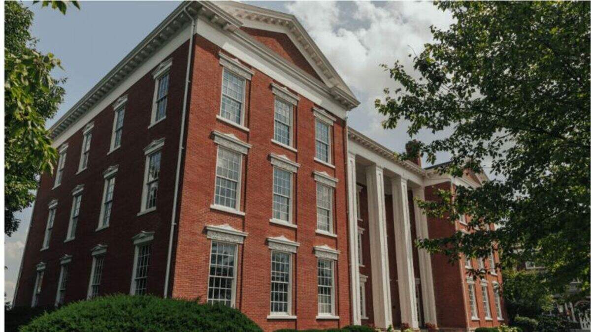 Jewell Hall on the William Jewell campus today. Slavery, Memory and Justice Project members have discovered evidence enslaved people contributed to building the hall, according to Christopher Wilkins.