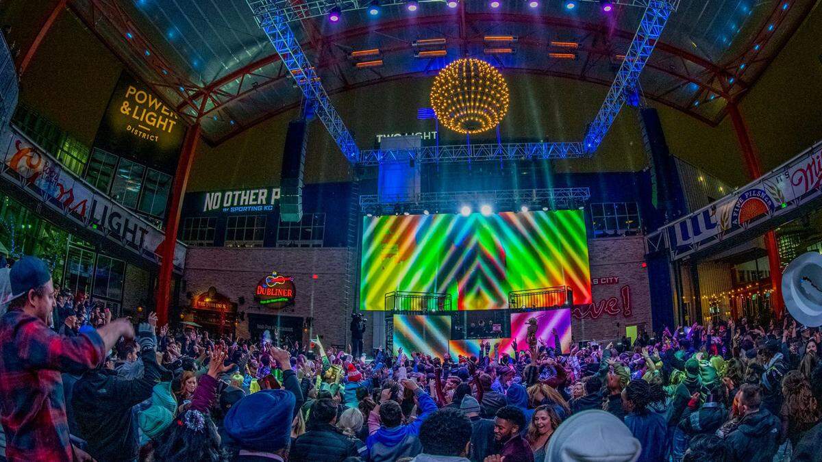 NYE Live! will include access to at least 10 venues as well as a Times Square-style ball drop.