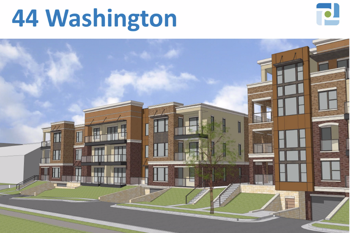 Plans for new residential buildings on vacant lots north of the Plaza area are moving forward with Port Authority tax breaks.