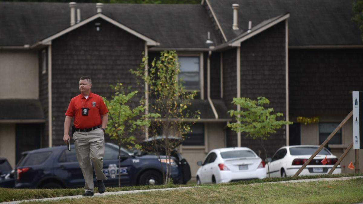 Police were investigating the fatal shooting of a man during a disturbance at the Wornall Estates townhomes in south Kansas City early Thursday, a spokeswoman said.