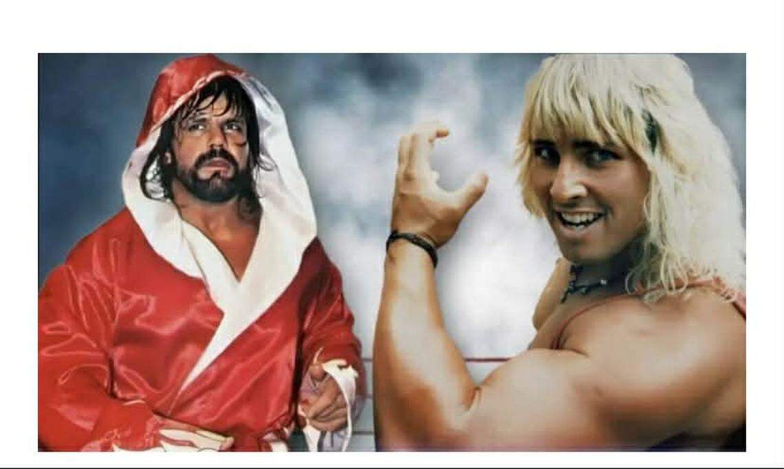 Steven Ray (right), a former pro wrestler known as Wildthing Stevie Ray, sued CBD American Shaman in September. The case has been dismissed on procedural grounds but Ray is looking to refile.