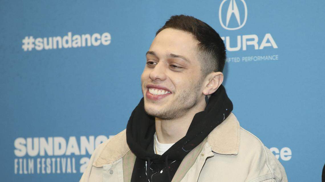 Cast member and executive producer Pete Davidson poses at the premiere of the film “Big Time Adolescence” during the 2019 Sundance Film Festival, Monday in Park City, Utah. Davidson filmed the movie in Syracuse, New York last summer and slammed the town at the Sundance Film Festival.