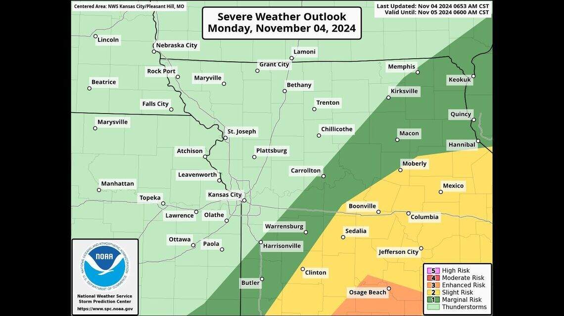 Strong to severe thunderstorms possible in Kansas City area | Kansas ...