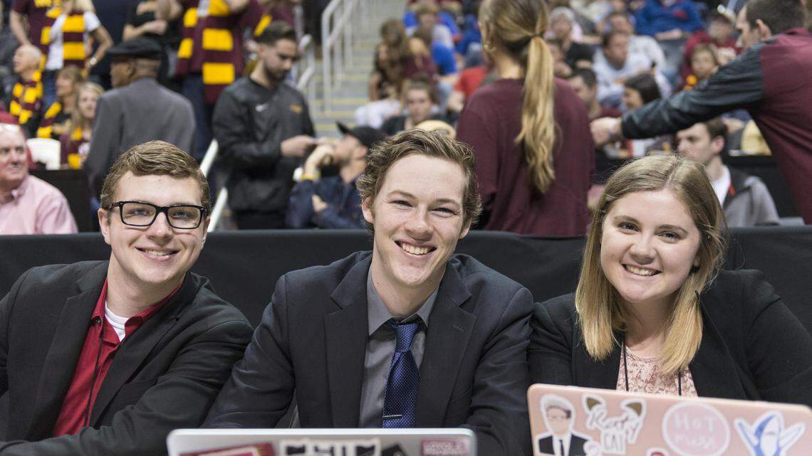 The only reporters who covered Loyola long before the Final Four? They're students