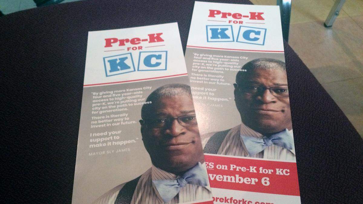 Mayor Sly James’ informational brochure about his pre-K tax proposal