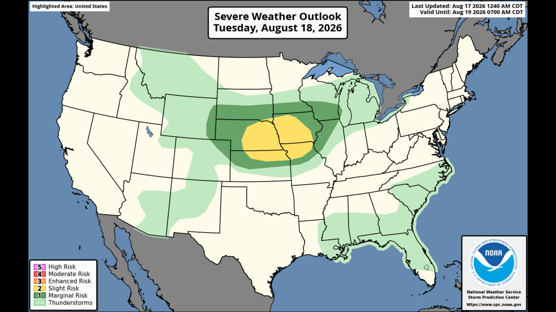 After cooler start to week, severe storms could hit Kansas City: What to know