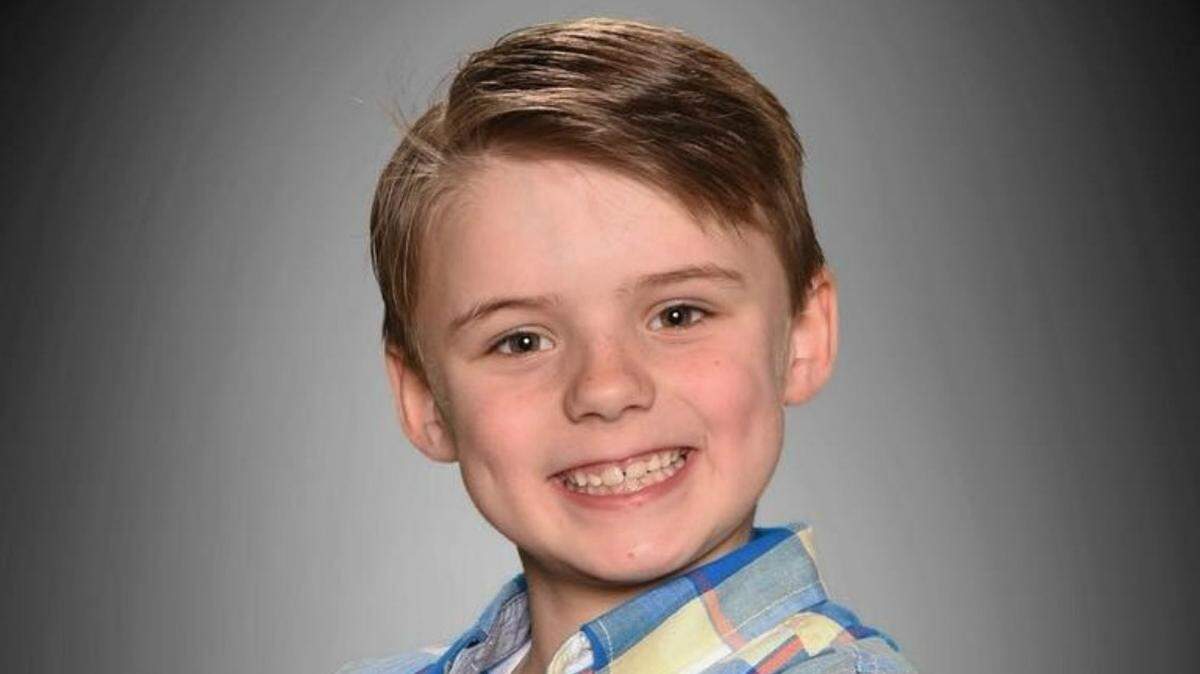 Dawson Hirshey, 7, of Diamond, Mo.