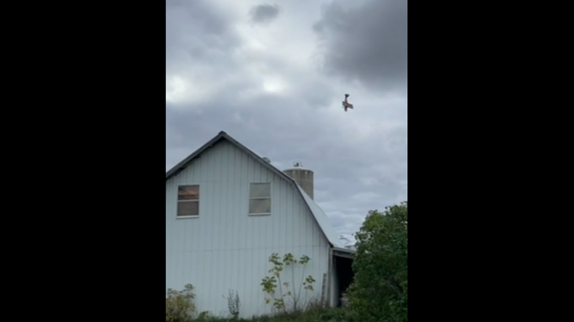 The pilot attempted to execute an “aerobatic loop maneuver,” according to the NTSB.