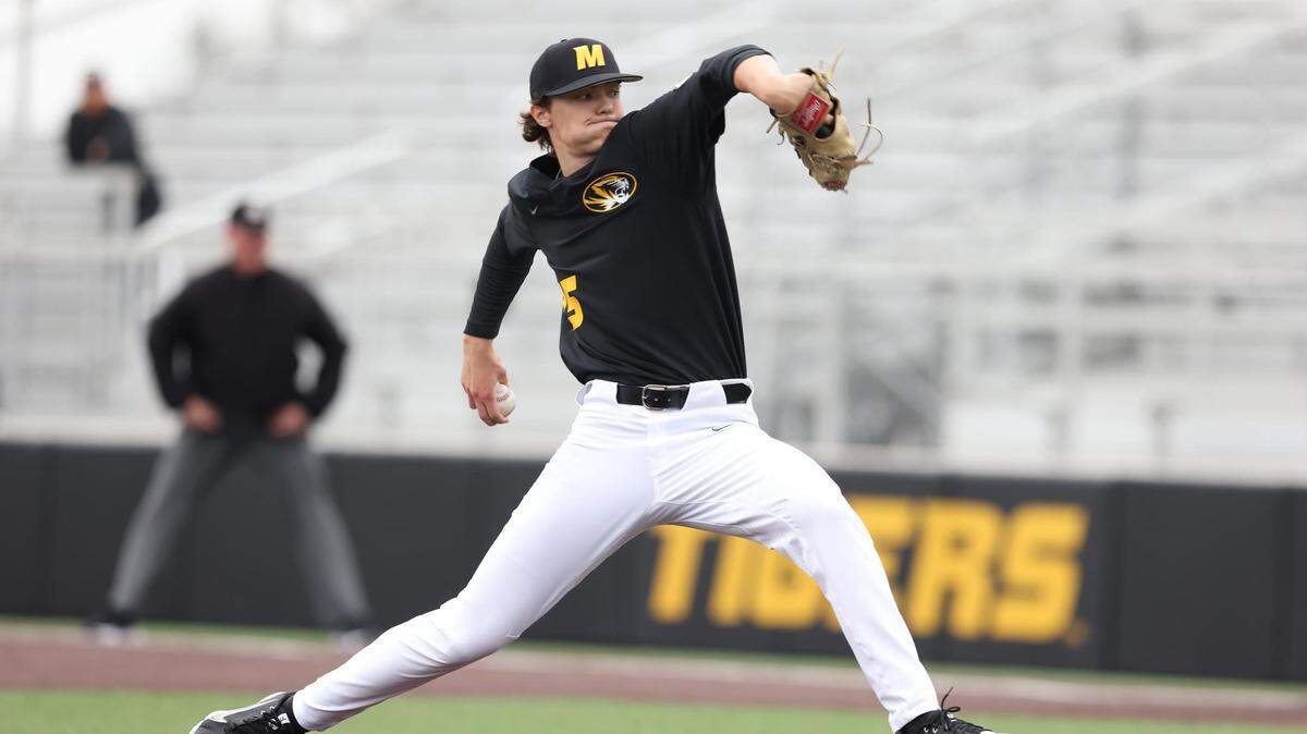 Missouri Tigers pitcher Austin Troesser on Monday became the first local college baseball player off the board in the 2023 MLB Draft. He was selected by the New York Mets.