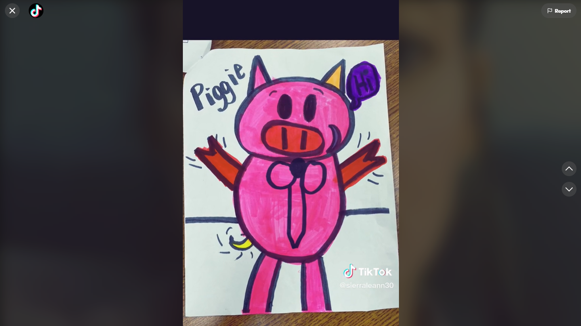 A Michigan mom said school administration called her daughter’s drawing of a pig wearing a bow tie inappropriate.