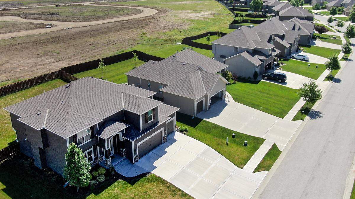 The Fountain Hills subdivision along North Platte Purchase Drive at Highway 152 in Platte County. Platte County paid the highest amount in median property taxes in the entire state of Missouri during 2023