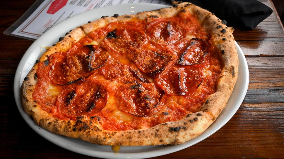 This is the pizza Patrick Mahomes eats during Chiefs training camp. It is indeed great