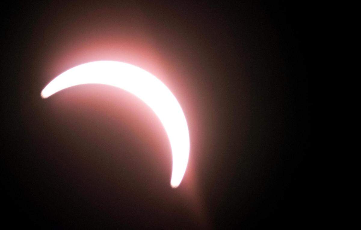 On Monday, a partial solar eclipse could be seen in Kansas City. In 2017, much of the area was under a total eclipse.