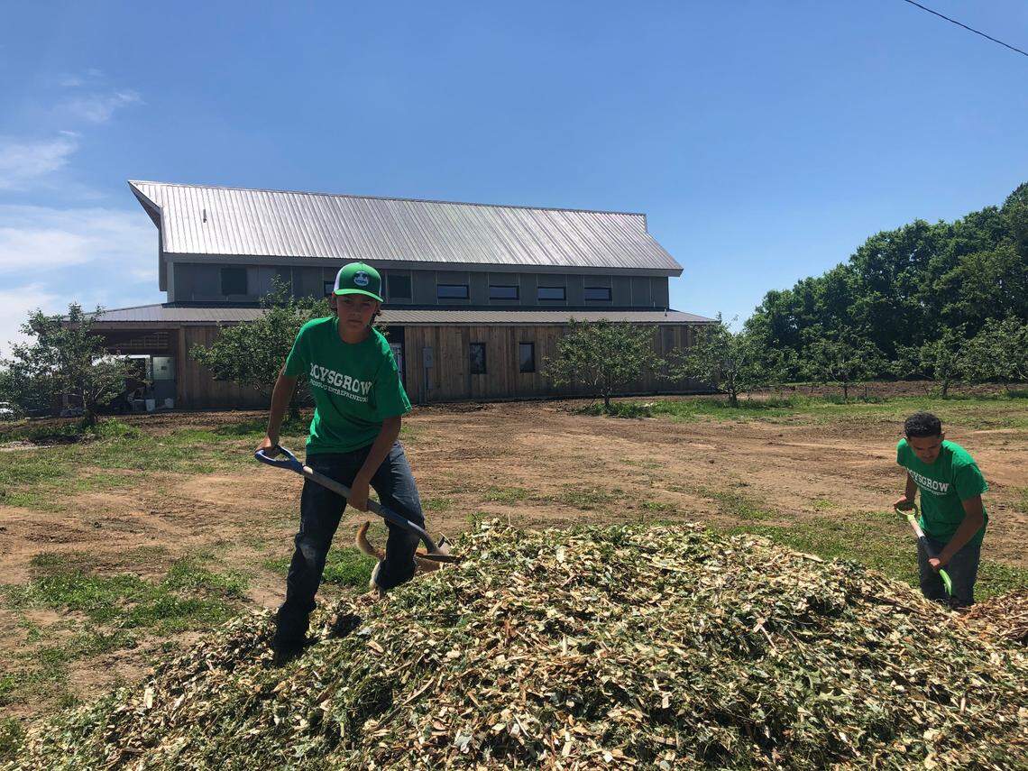The BoysGrow farm in south Kansas City.