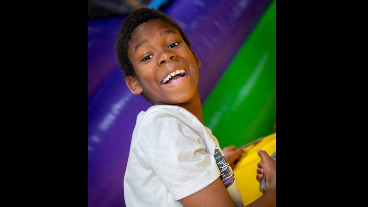 Kyng, 12, has a love for socializing and is proud of the friendships he’s built.