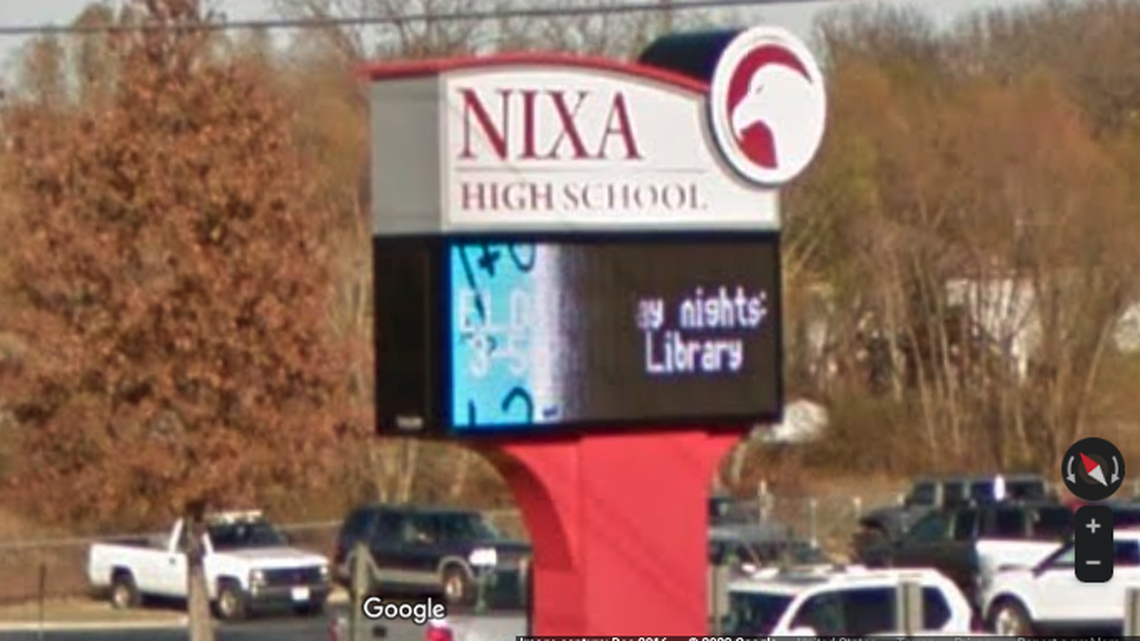 A teacher at Nixa High School in Missouri is accused of having a sexual relationship with a student.