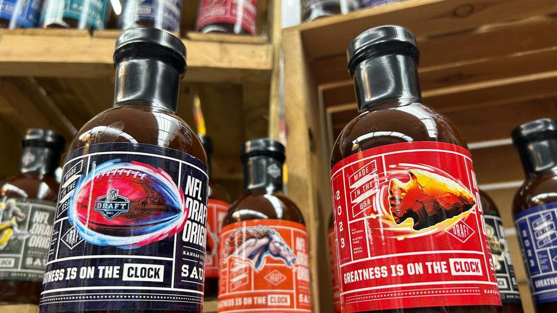 NFL Draft picks will be gifted Kansas City-made barbecue sauce with their new team’s logo