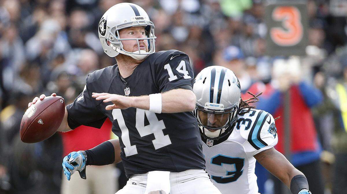 Formerly with the Oakland Raiders, among other teams, Matt McGloin (above) gives the Chiefs added depth behind Patrick Mahomes.