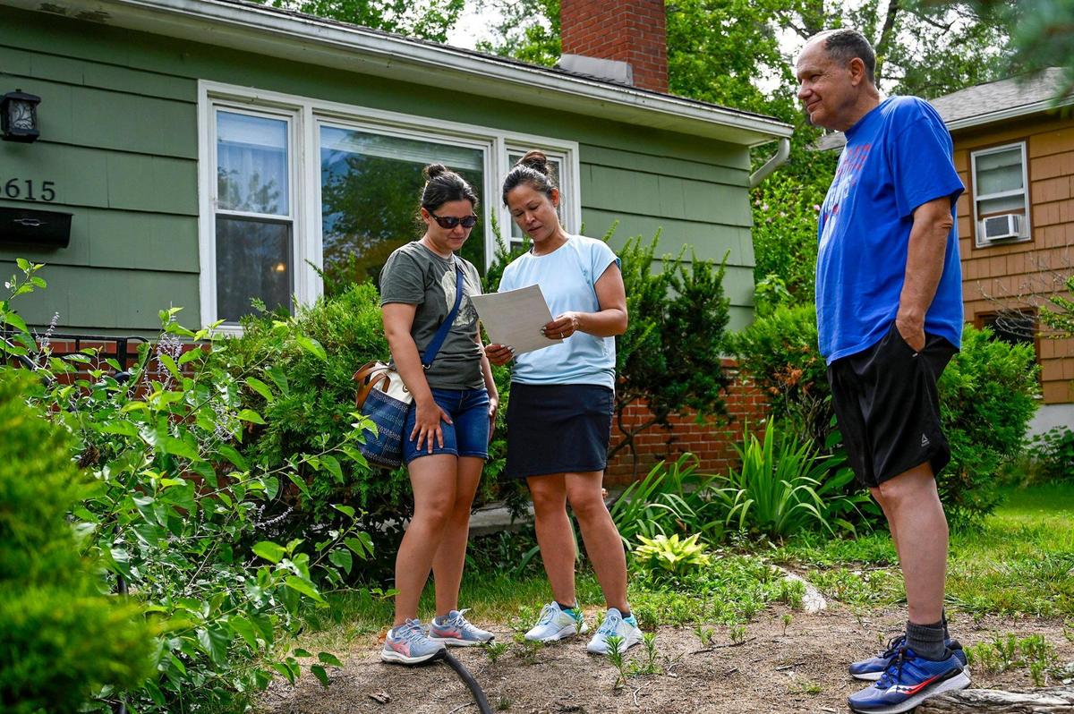 Jadie Veatch, a first-time home buyer, has been searching for a home in Johnson County for two years but can’t find anything in her price range.