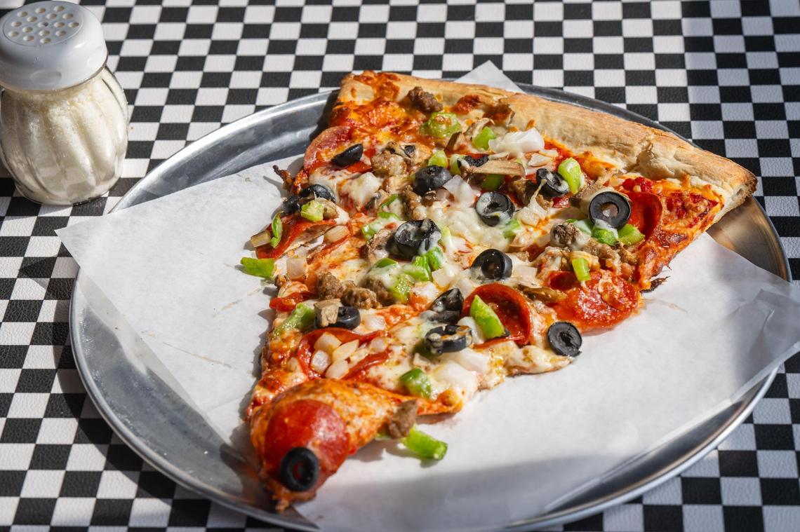 The Highway is served at Pizza 51’s newest location in Olathe on Wednesday, June 25.