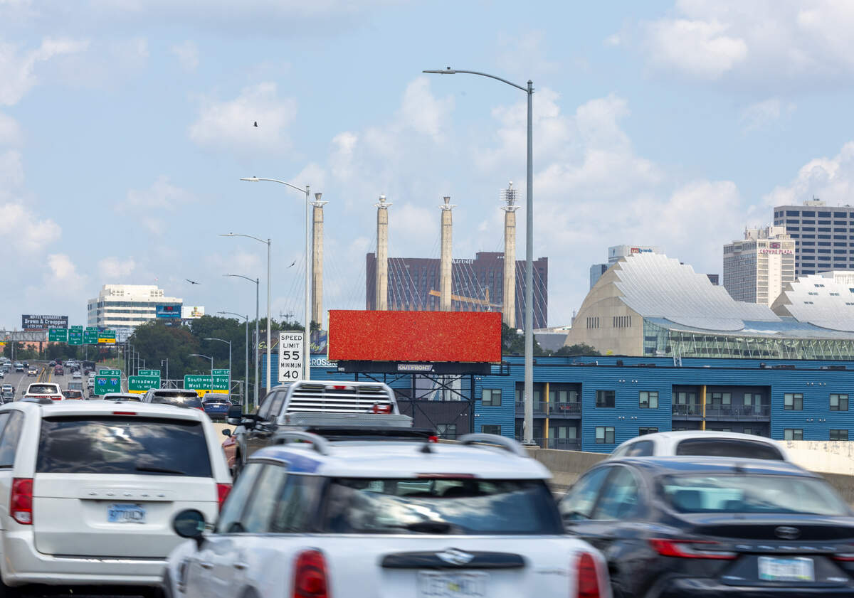 More than 30 Taylor Swift-themed orange glitter billboards are popping up around Kansas City to honor her new album.