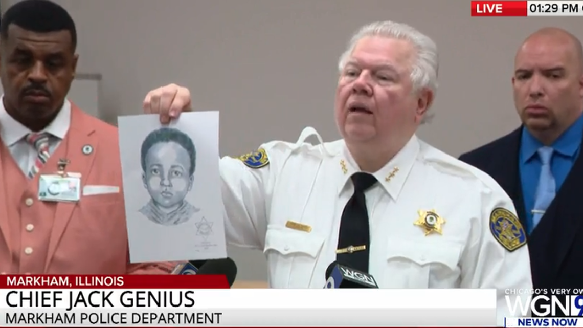 A 1-year-old child was found in the debris of a home on fire in Markham, Illinois, in 2017, police say. An arrest has now been made.