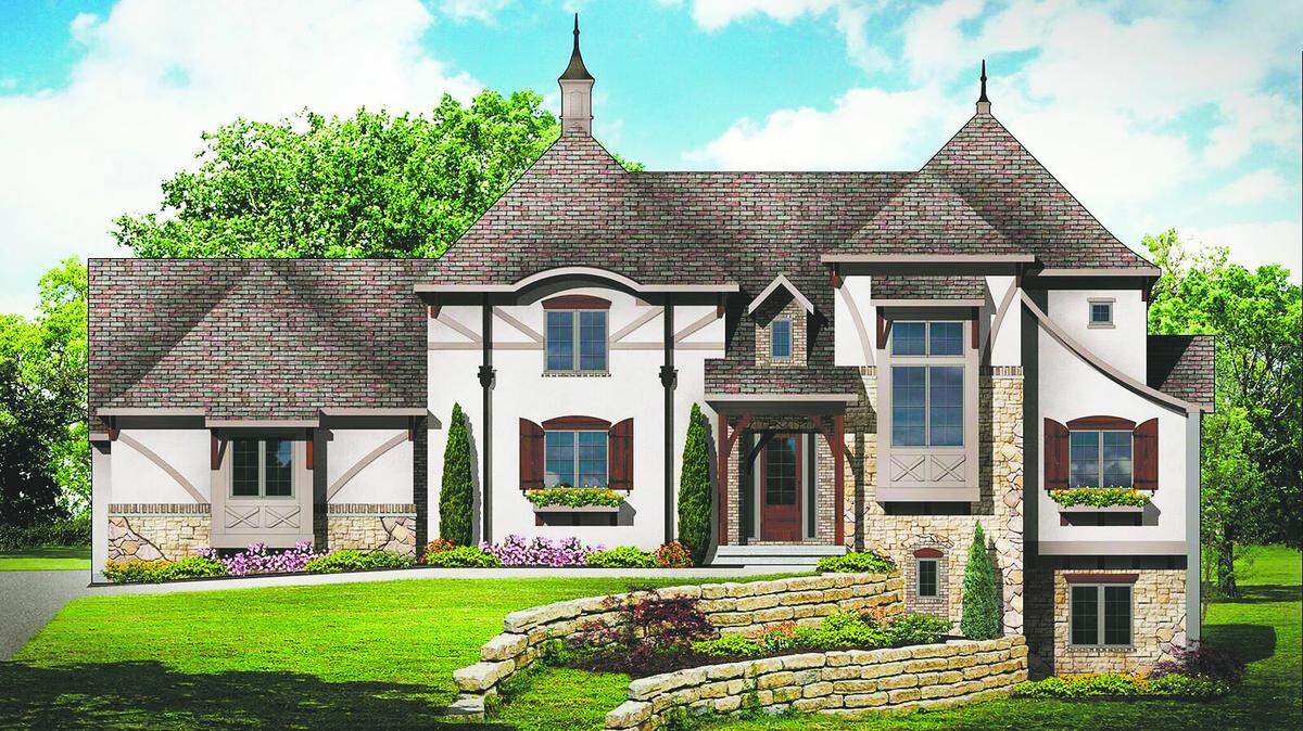 The Edinburgh is a new, custom designed model nearing completion at The Cove at Loch Lloyd. This maintenance-provided enclave offers luxury living starting in the $700,000s.