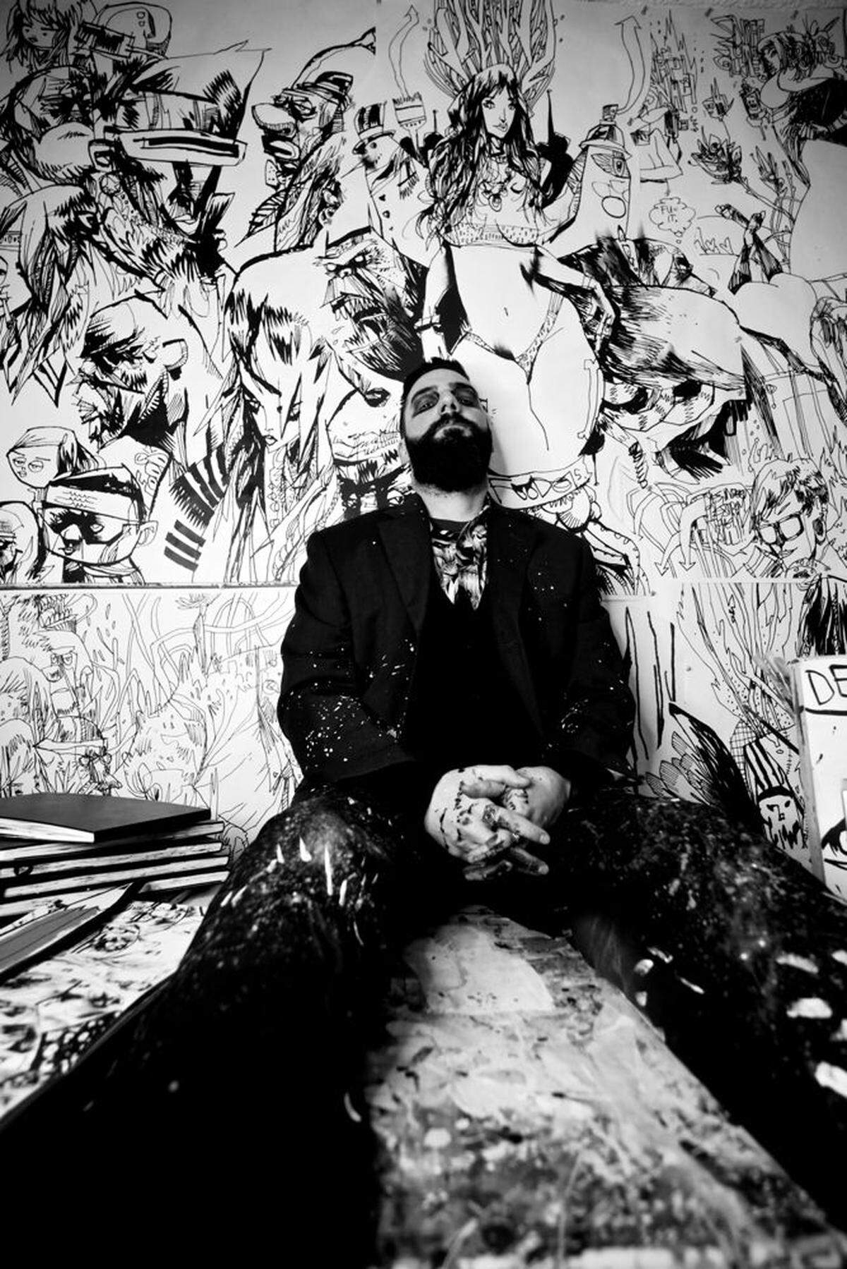 Jim Mahfood grew up in St. Louis and got his professional start while attending Kansas City Art Institute.