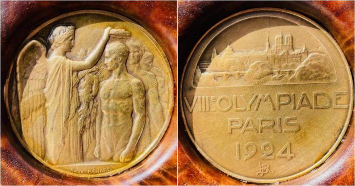 Tom Poor, “The Kansas Grasshopper,” finished fourth in the high jump but still received a medal from the 1924 Paris Olympics.