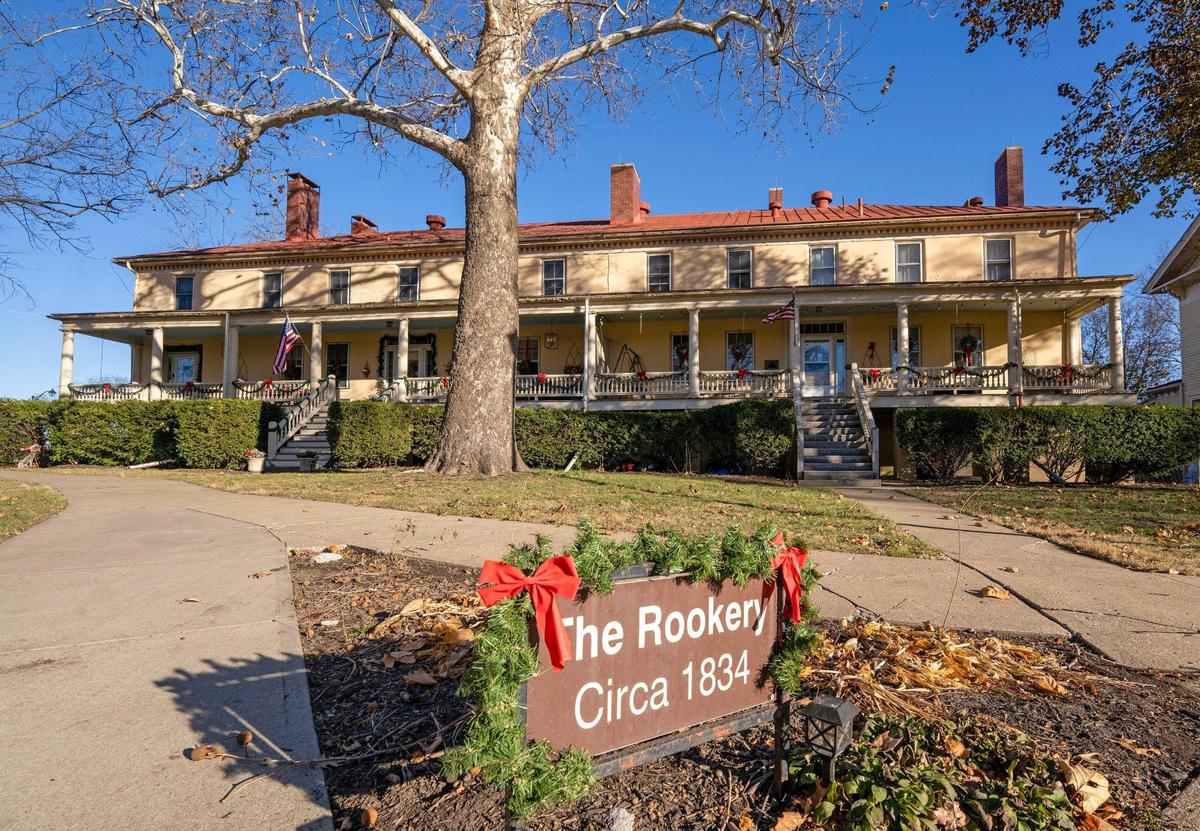The Rookery, a barracks built circa 1830 at Fort Leavenworth, is believed to be the oldest, continuously occupied home in Kansas. It will undergo major renovation as part of an $89.7 million restoration project.