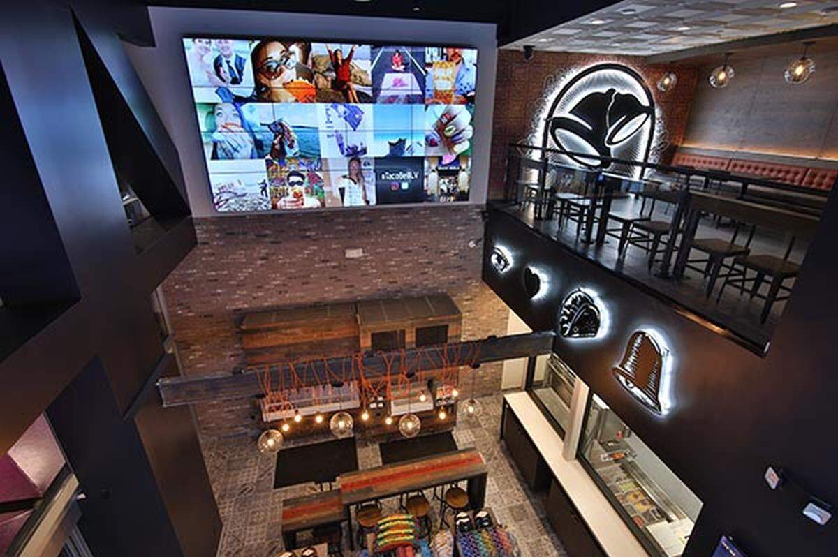 Taco Bell Cantina in Las Vegas.