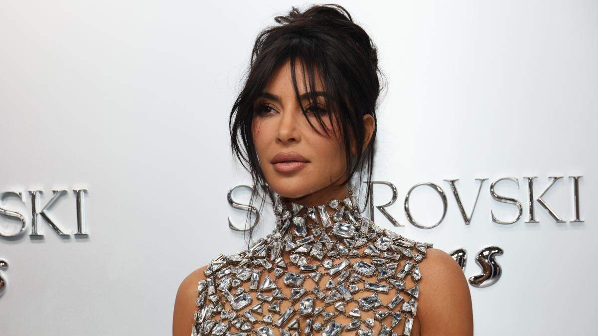 Kim Kardashian attends as Swarovski celebrates Skims collaboration and unveils it's NYC flagship store on November 07, 2023 in New York City.